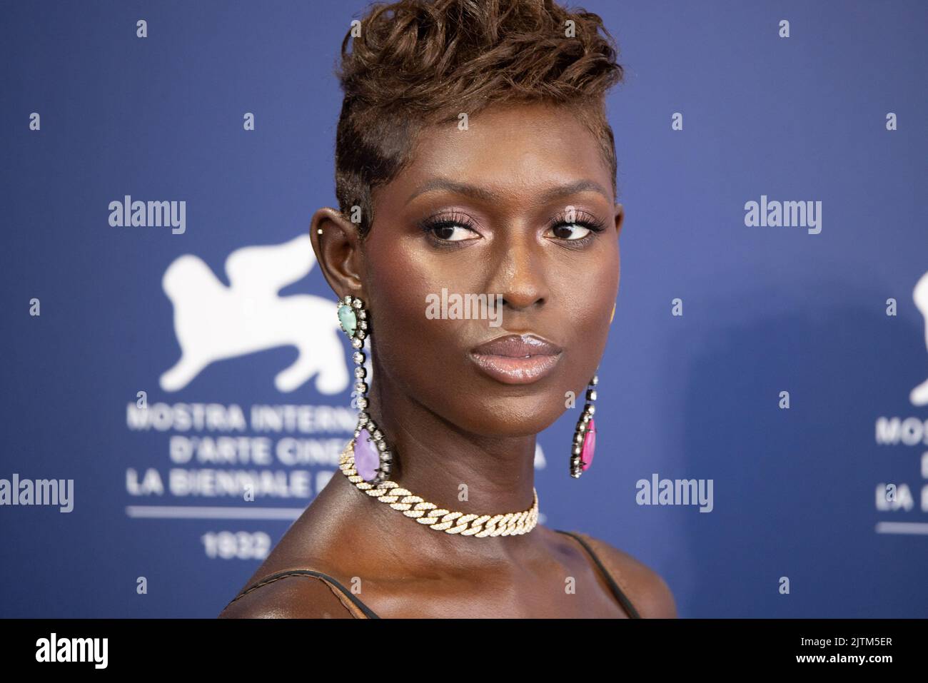Lido Di Venezia, Italy, 31/08/2022, Jodie Turner-Smith attends the