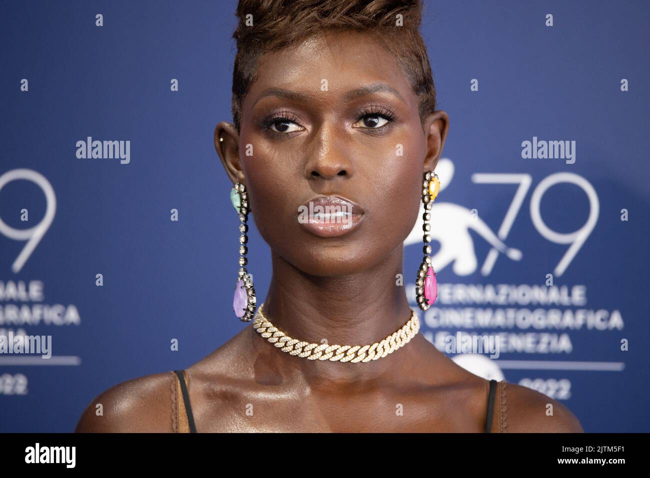 Lido Di Venezia, Italy, 31/08/2022, Jodie Turner-Smith attends the