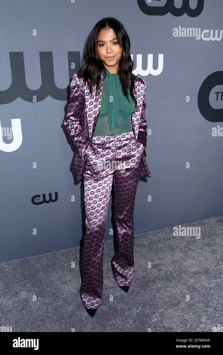 Navia Robinson attending the CW Network 2022 Upfront held at New York City Center on May 19, 2022 in New York City, NY ©Steven Bergman/AFF-USA.COM Stock Photo