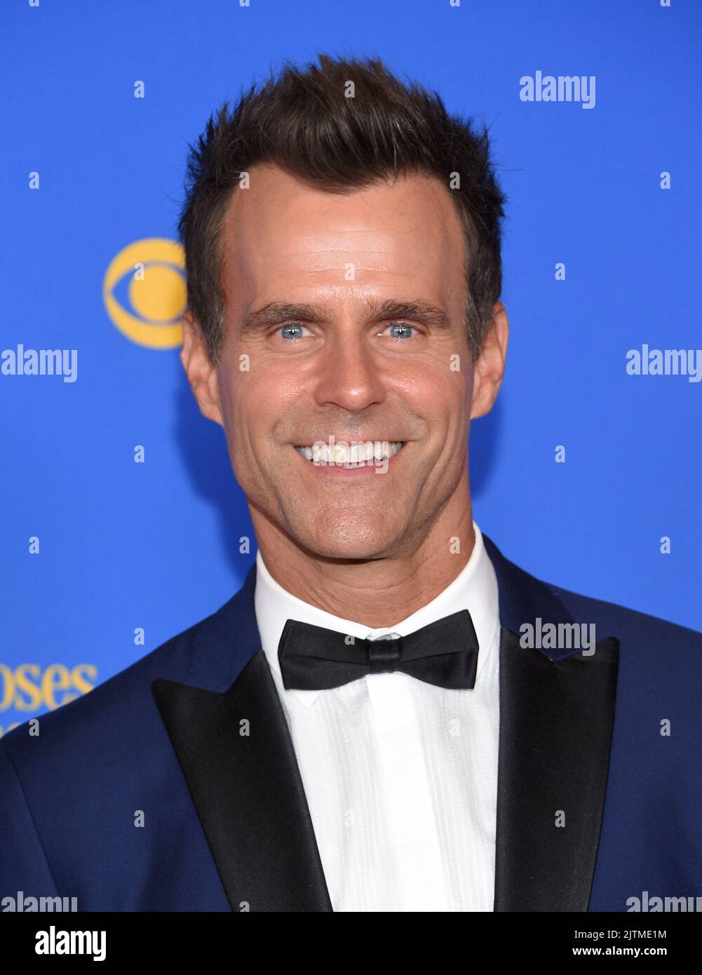 Connor Mathison Cameron Mathison arriving at the 49th Annual Daytime Emmy Awards held ...