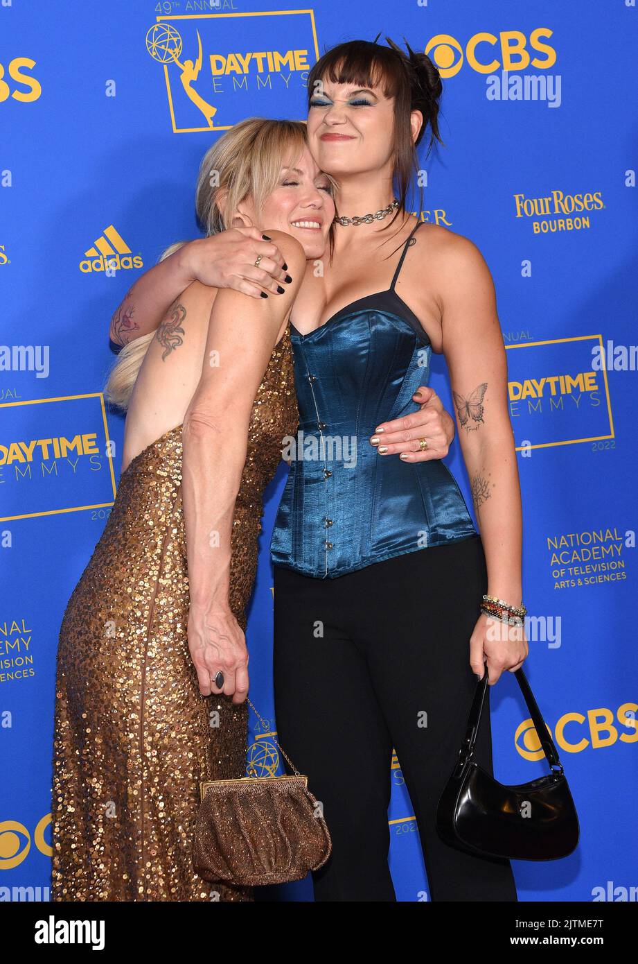 Stacy Haiduk and Sophia Tatum arriving at the 49th Annual Daytime Emmy