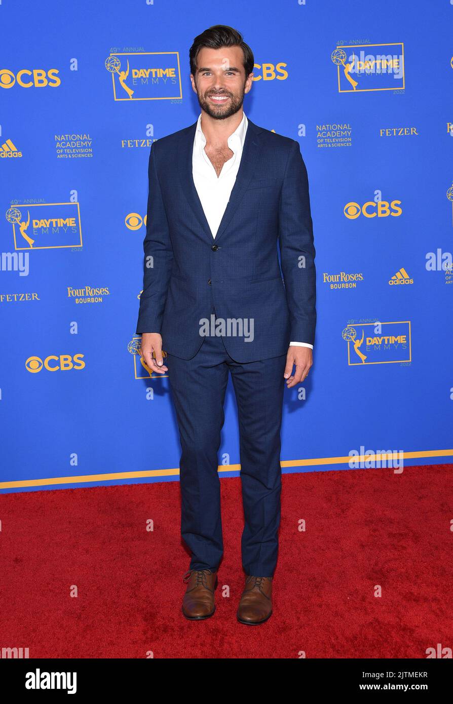 Josh Swickard arriving at the 49th Annual Daytime Emmy Awards held at