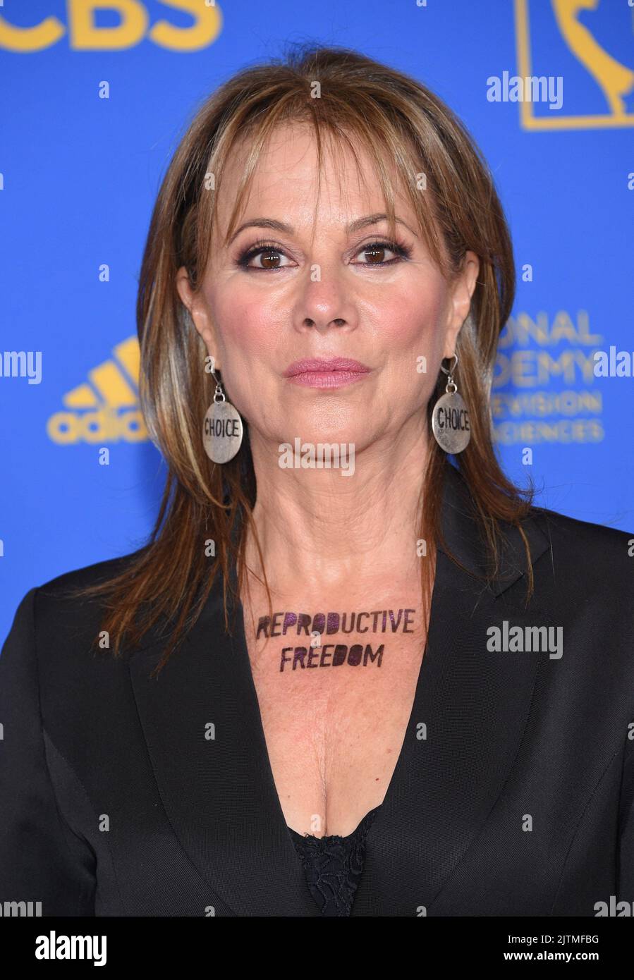 Nancy Lee Grahn arriving at the 49th Annual Daytime Emmy Awards held at the Pasadena Civic Auditorium on June 24, 2022 in Pasadena, CA. © OConnor- Arroyo/AFF-USA.com Stock Photo