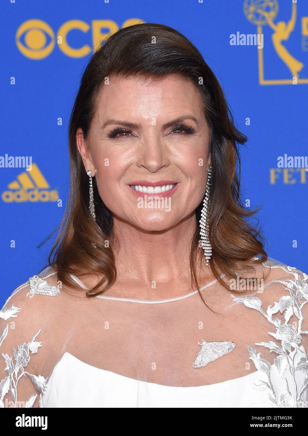 Kimberlin Brown arriving at the 49th Annual Daytime Emmy Awards held at