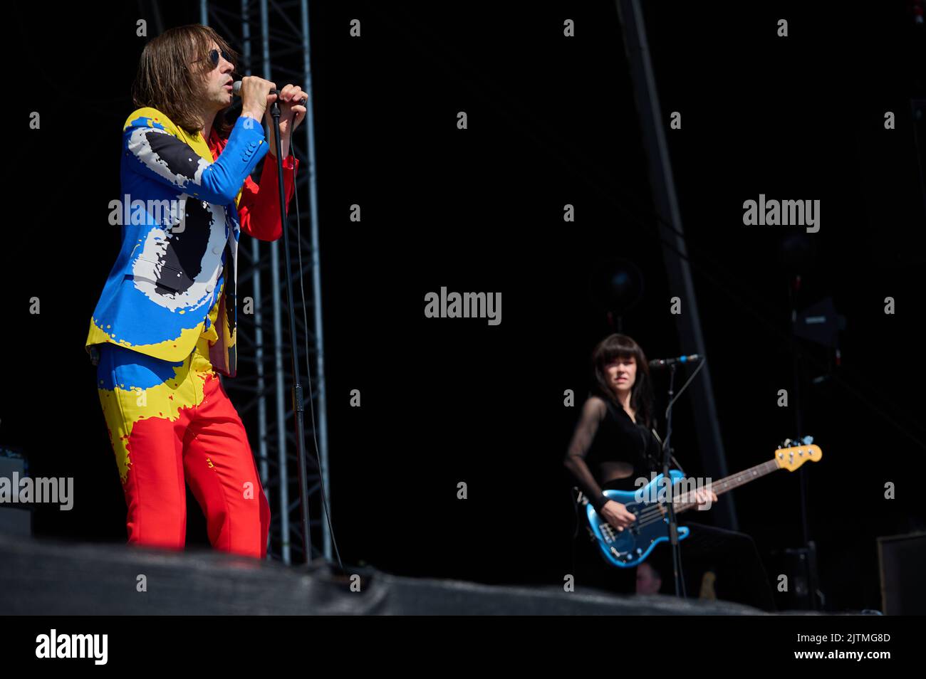 PORTSMOUTH, HAMPSHIRE, UK AUGUST 26 2022 Indie Rock Band Primal