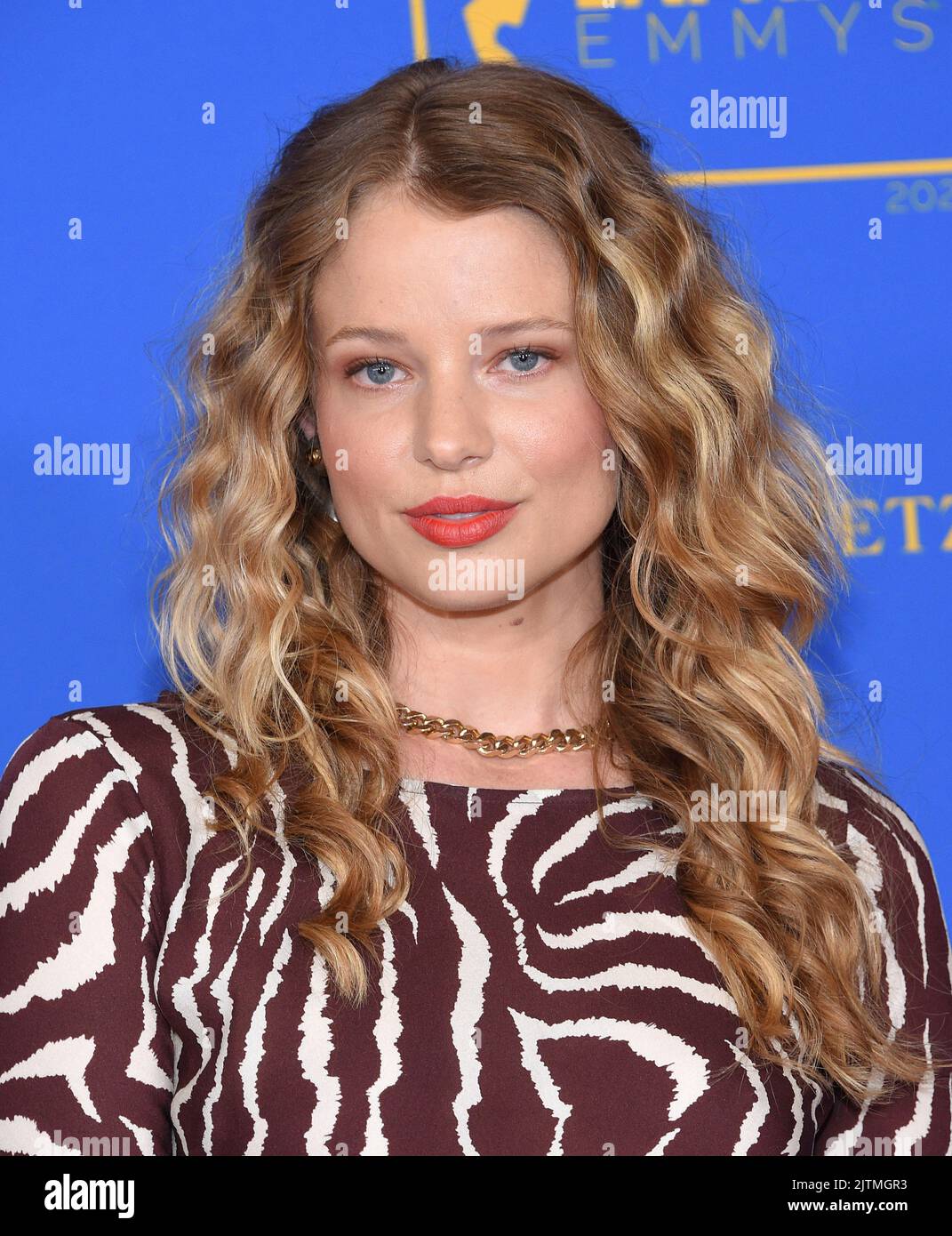 Allison Lanier arriving at the 49th Annual Daytime Emmy Awards held at