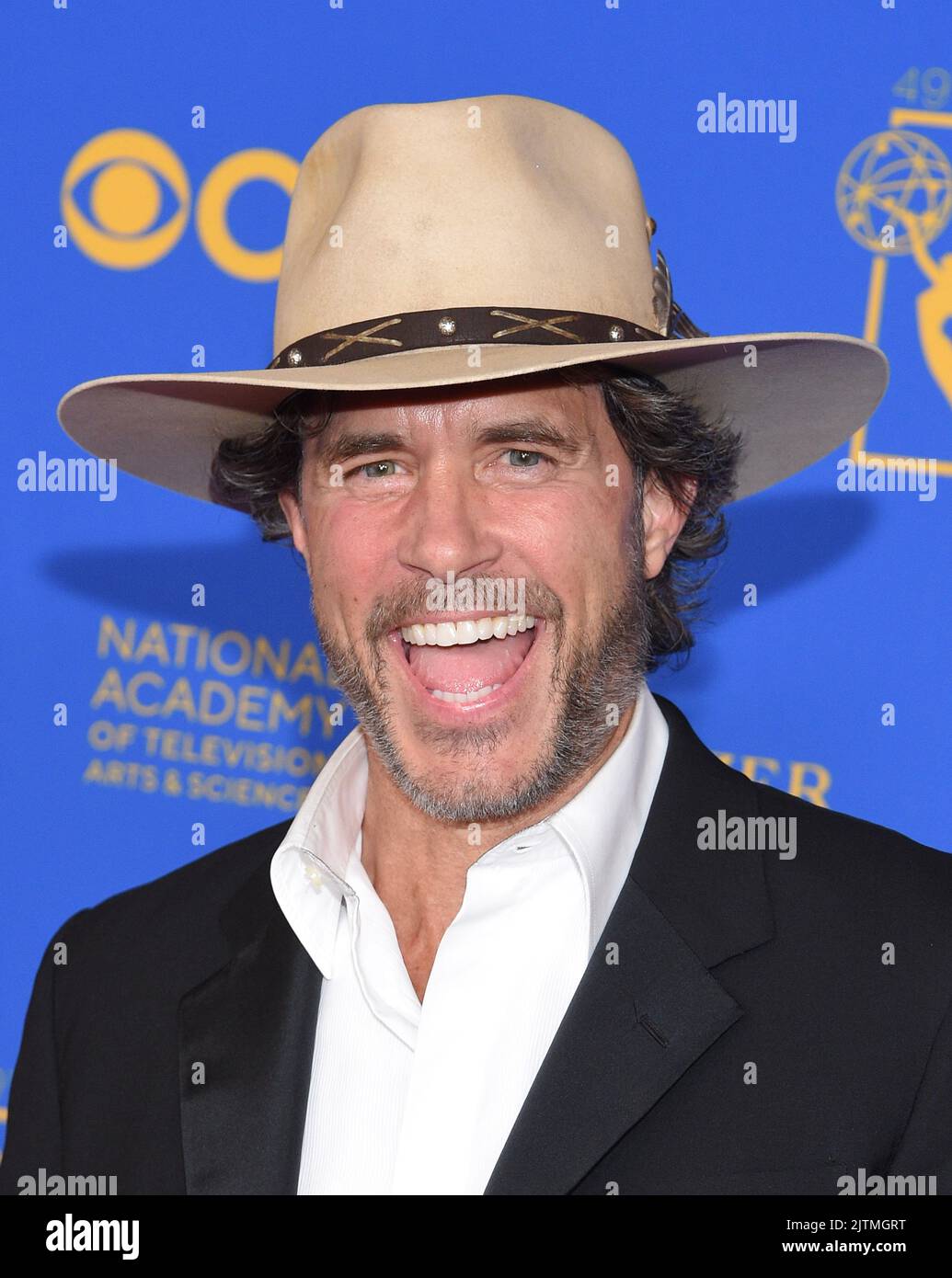 Shawn Christian arriving at the 49th Annual Daytime Emmy Awards held at