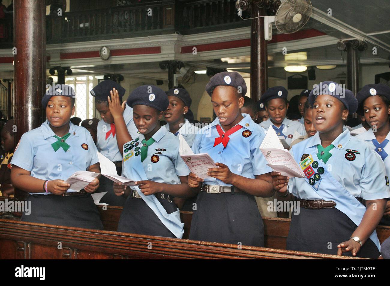 Barbados girl guides hires stock photography and images Alamy