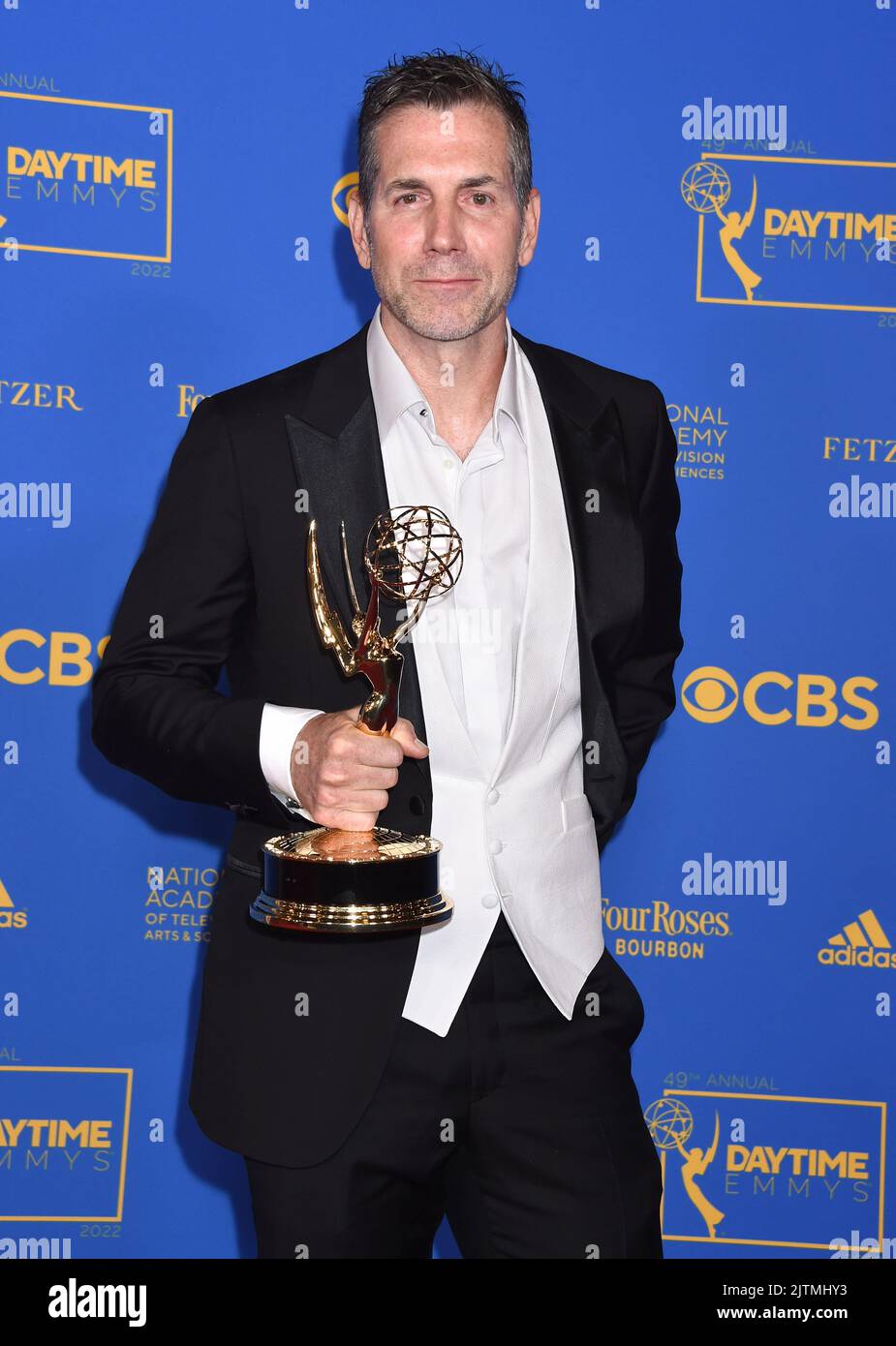 Frank Valentini in the pressroom at the 49th Annual Daytime Emmy Awards