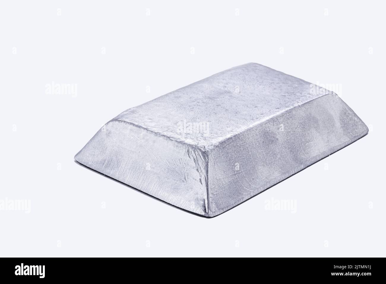aluminum nugget, ore used in the industry as a structural material in planes, boats, automobiles