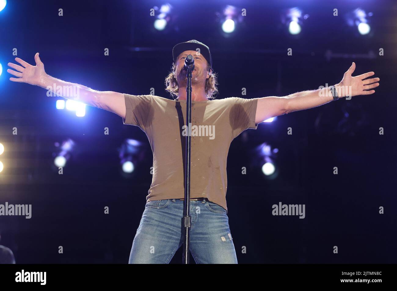 Dierks Bentley at the CMA Music Festival held at the Nissan Stadium on