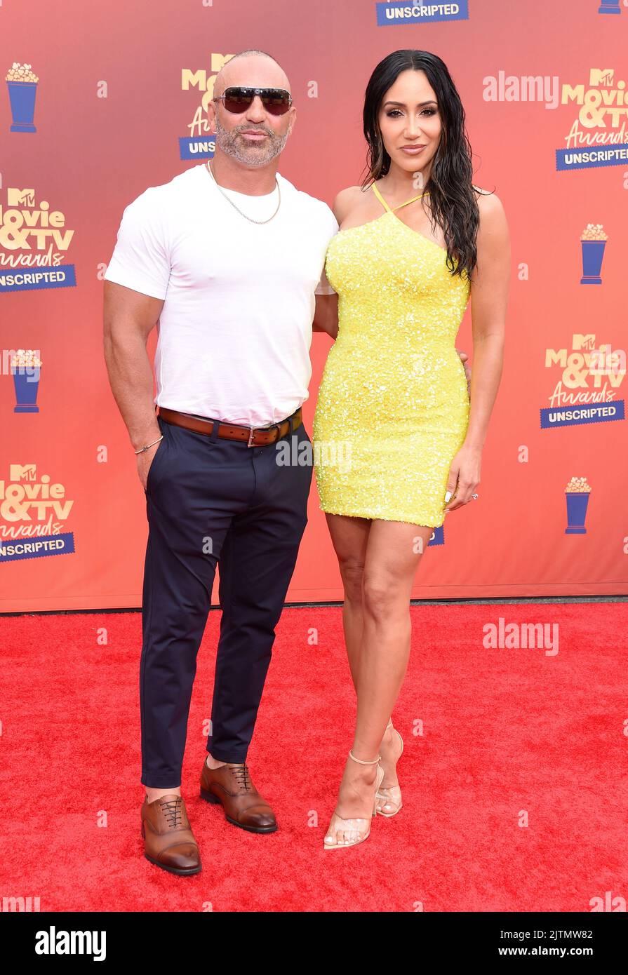 Joe Gorga And Melissa Gorga Arriving At The Movie & TV Awards
