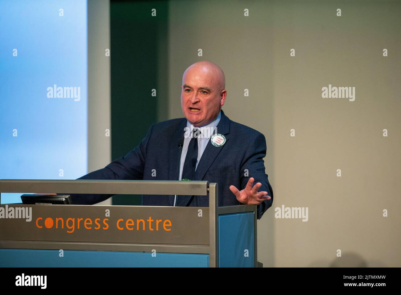 London, England, UK. 31st Aug, 2022. Secretary-General of Rail ...
