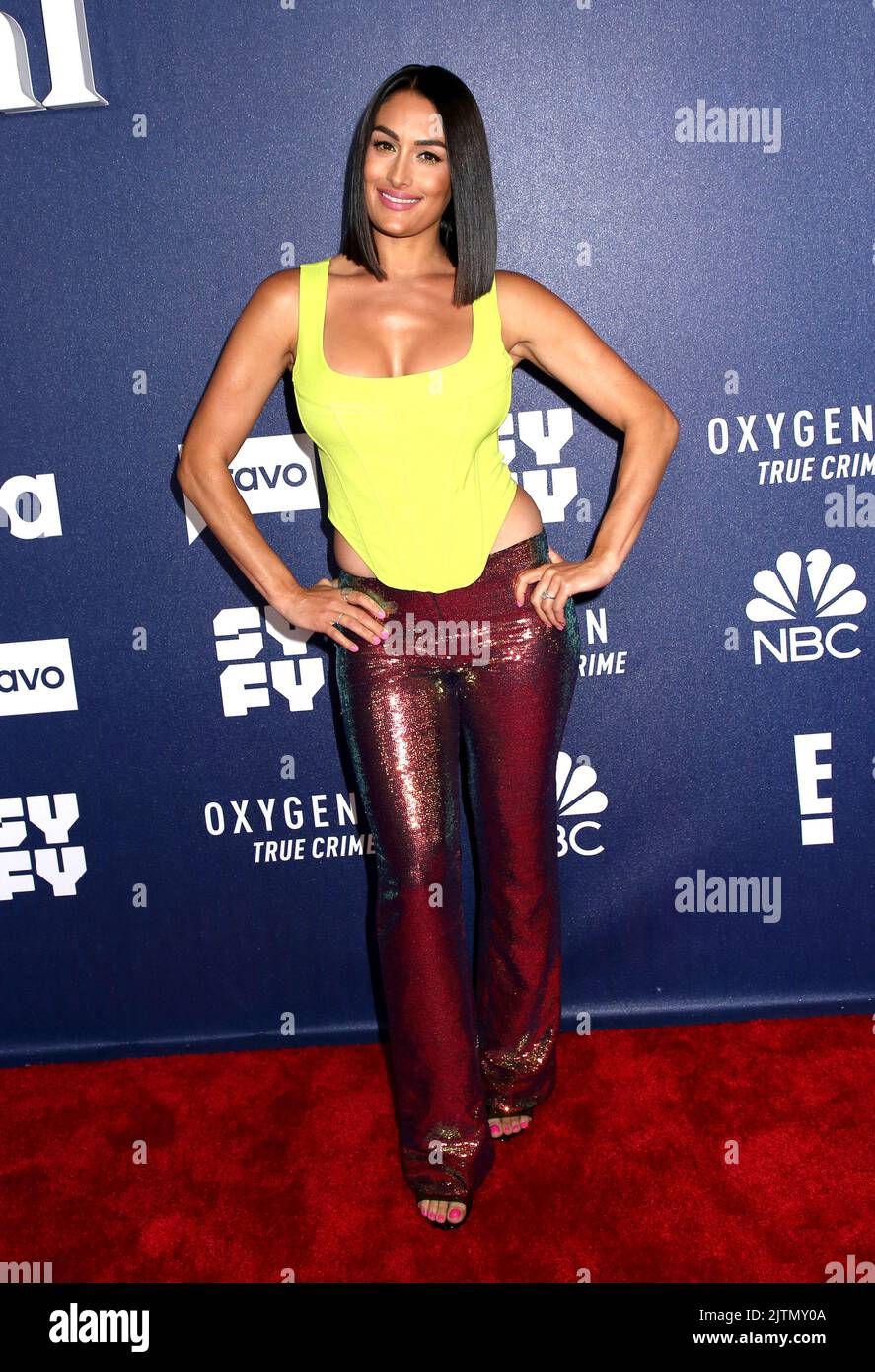 Nikki Bella attending the NBCUniversal 2022 Upfront held at The