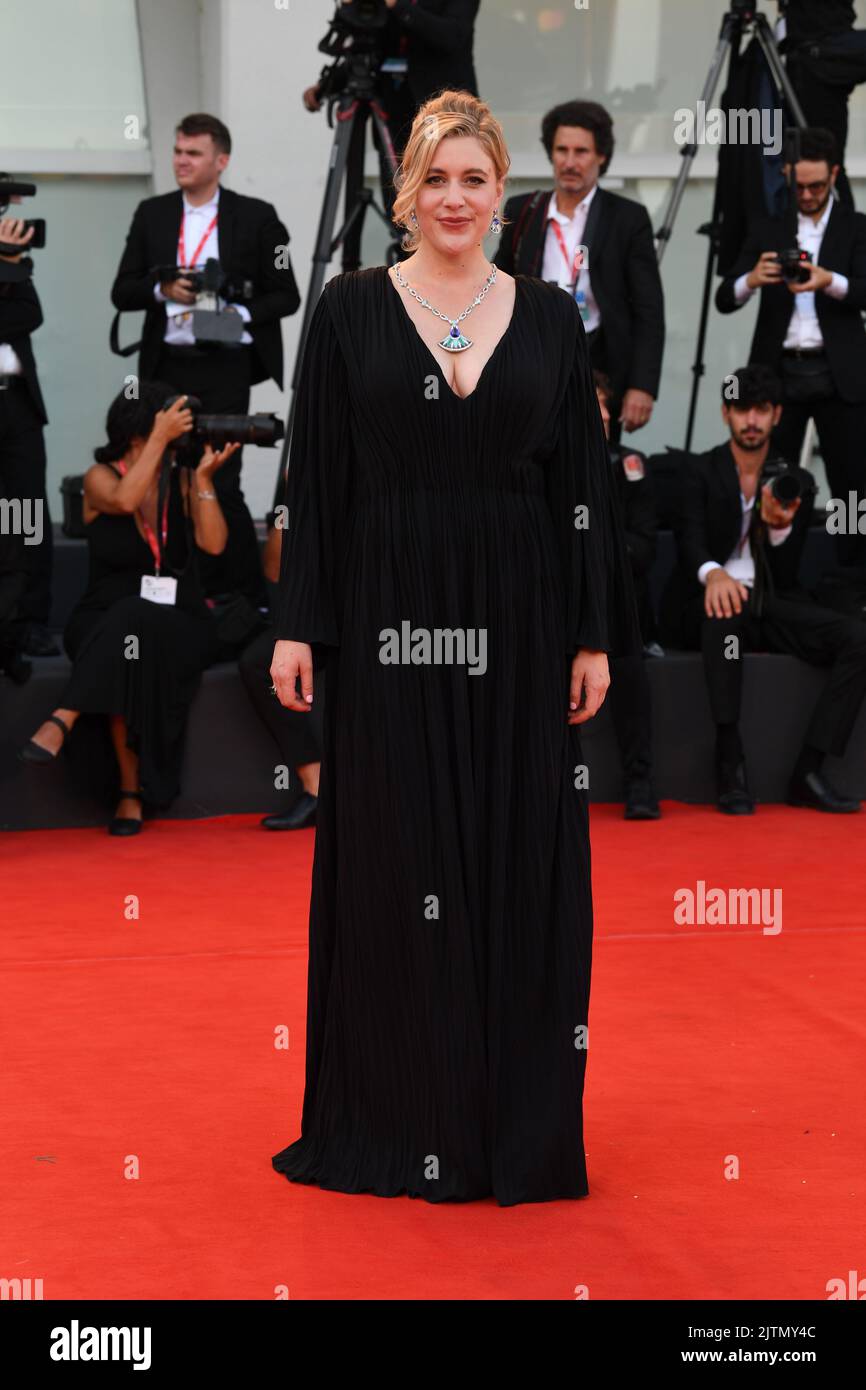 Venice, Italy. August 31, 2022, Noah Baumbach and Greta Gerwig attends(02)