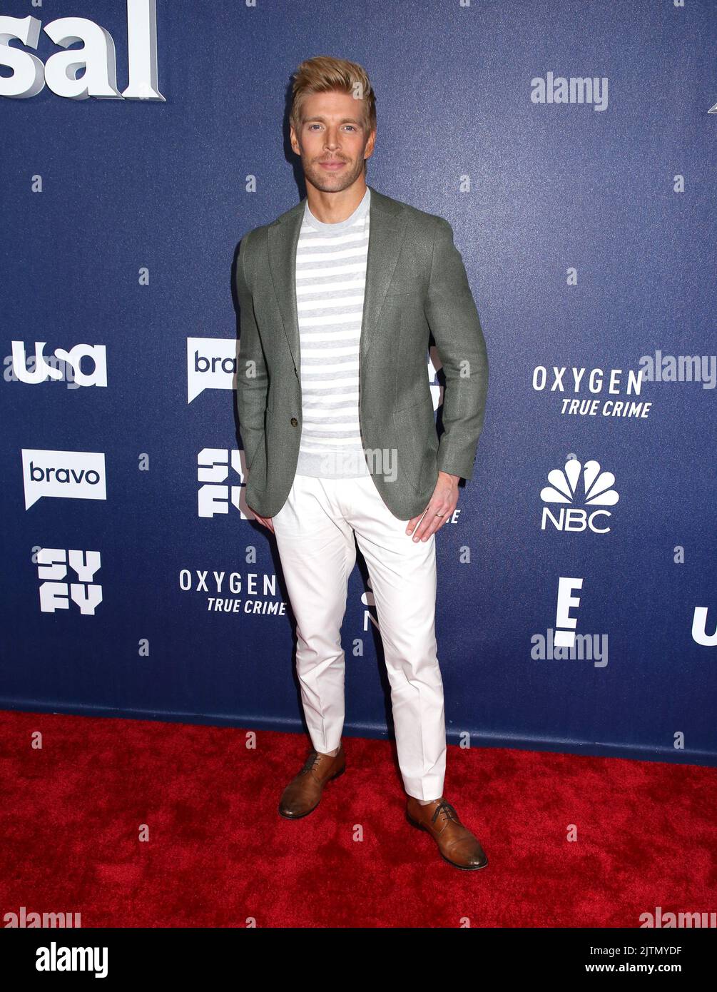 Kyle Cooke Attending The NBCUniversal 2022 Upfront Held At The Mandarin