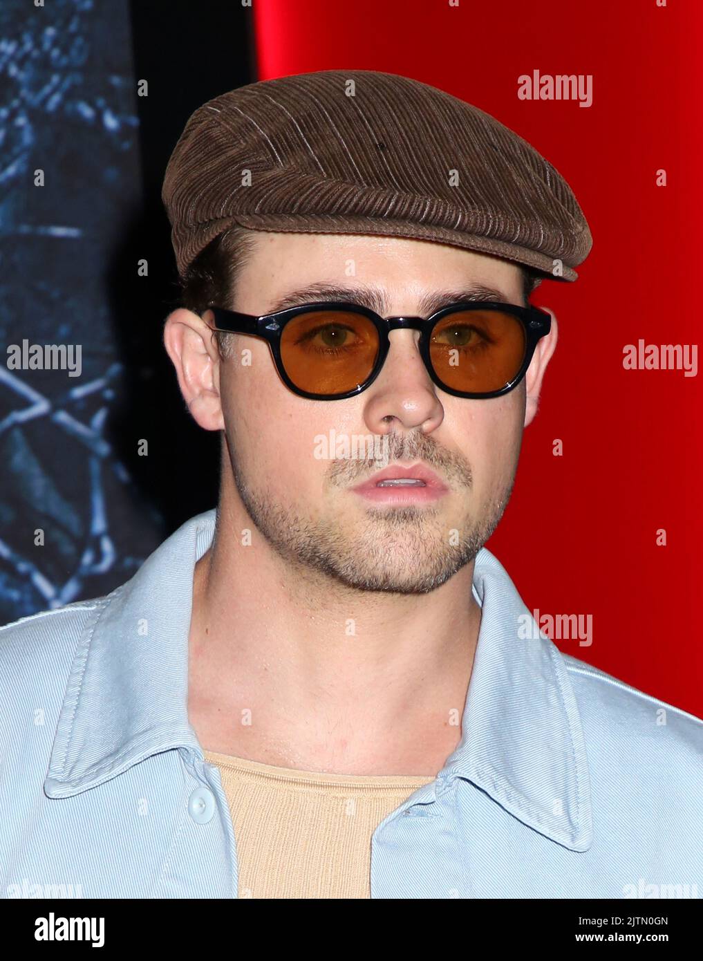 Dacre Montgomery attending the 'Stranger Things' Season 4 World Premiere held at Netflix Studios on May 14, 2022 in Brooklyn, NY ©Steven Bergman/AFF-USA.COM Stock Photo