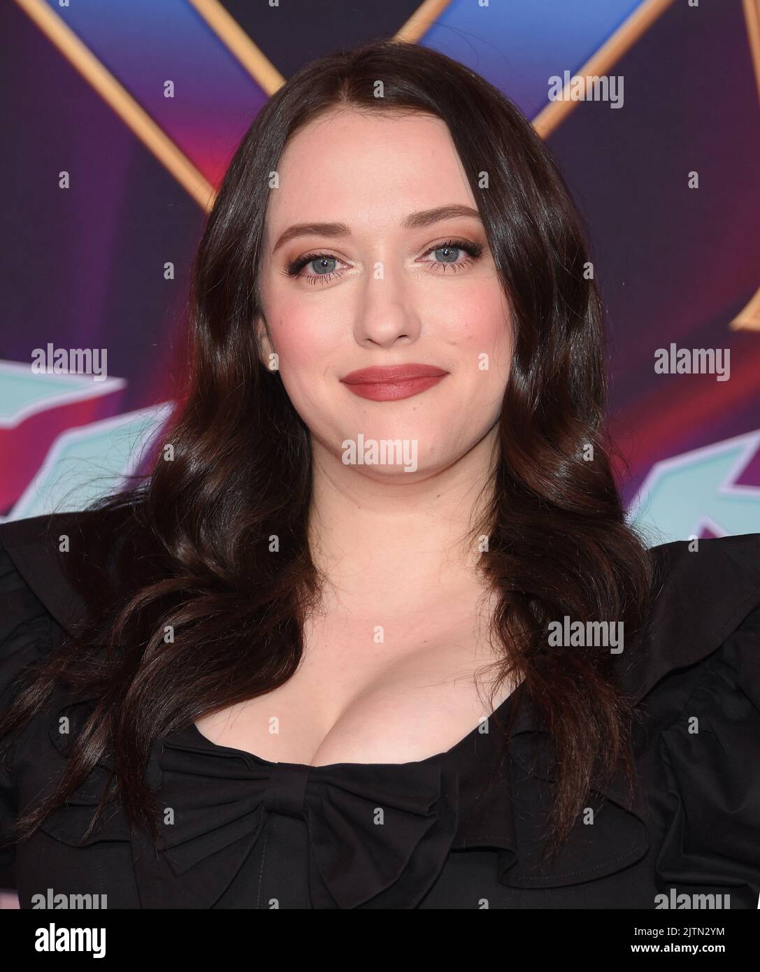 Kat dennings arriving for the world premiere of thor hi-res stock