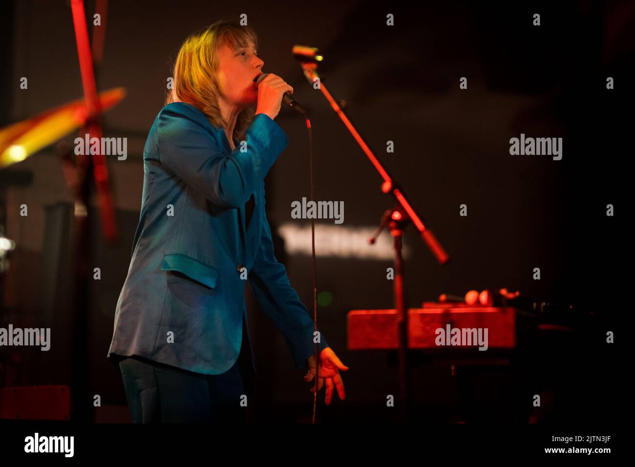 Edinburgh, Scotland. Wed 31 August 2022. Canadian indie/folk band The