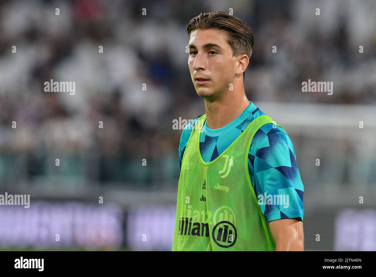 Fabio Miretti of Juventus FC looks on during the Serie A 2022/23 match ...