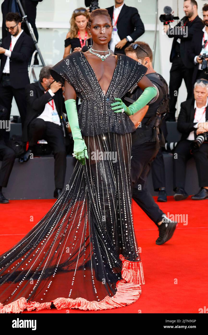 Venice, Italy, 31 August 2022. Jodie Turner-Smith attends the premiere