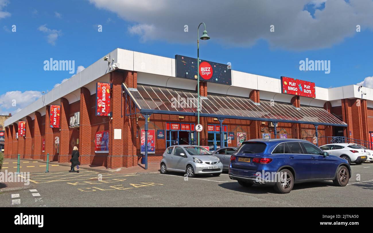 Buzz Bingo,Cockhedge shopping centre, Warrington Town Centre, Asda