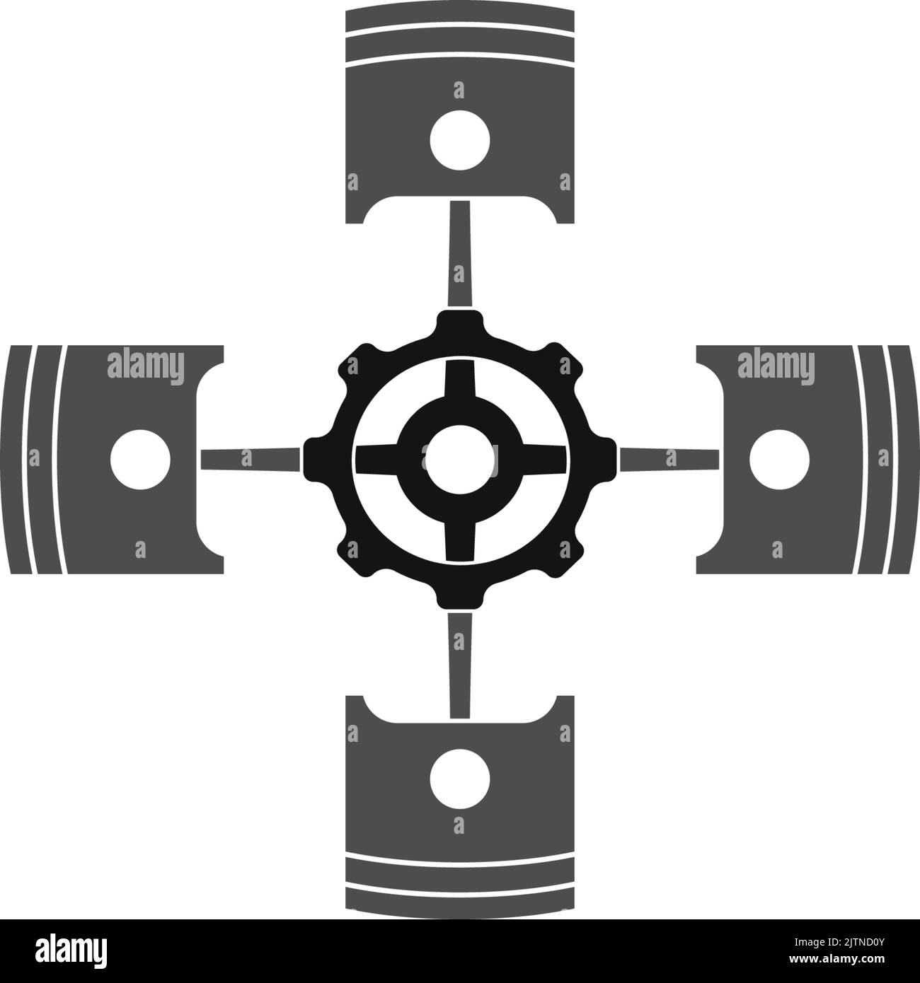 Mechanic wrench diesel engine Stock Vector Images - Alamy