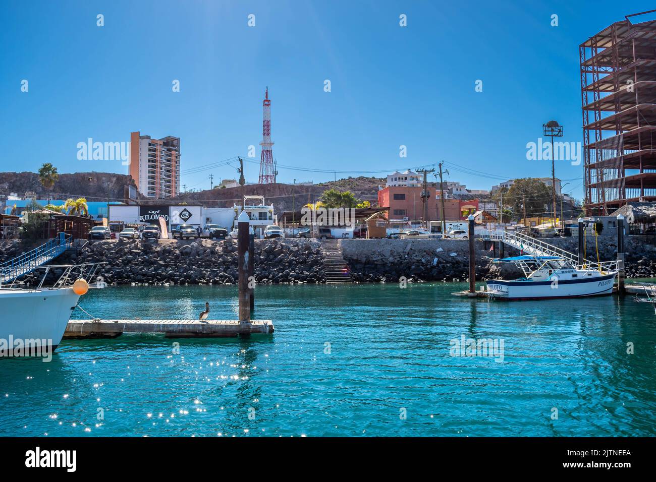 Puerto Penasco, Mexico, MX - Jan 29, 2022: A well known for its fishing and resort city Stock Photo