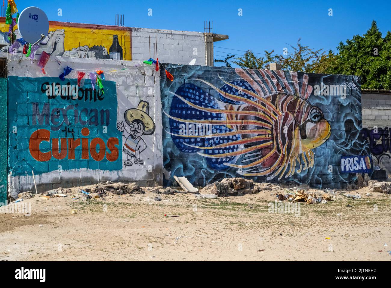 Puerto Penasco, Mexico, MX - Feb 6, 2022: A well known for its fishing