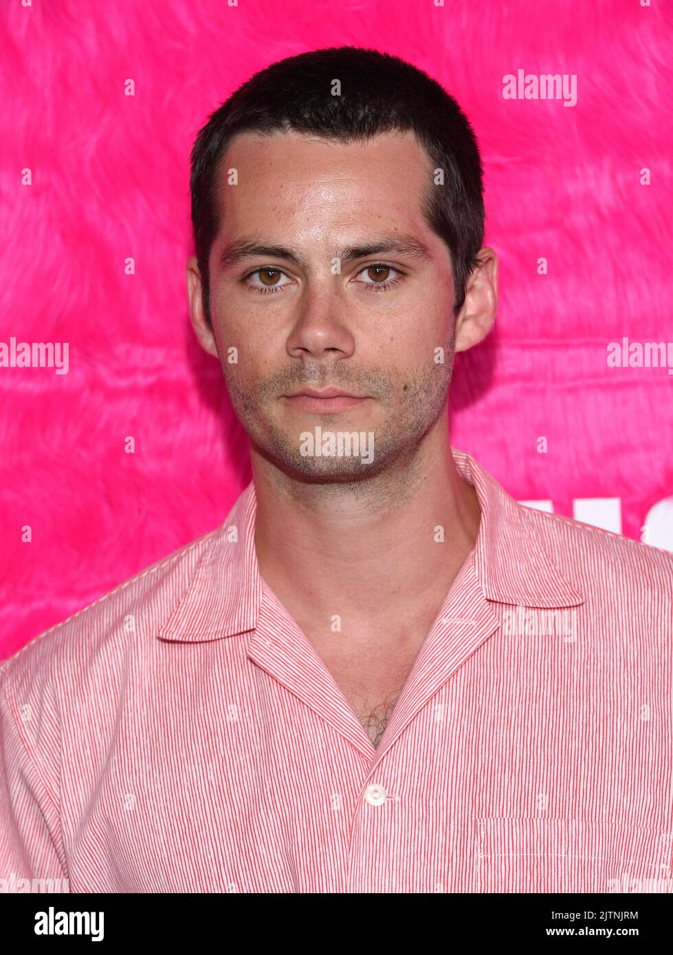 Angelyne Dylan O'Brien arriving to Peacock Original ‘Angelyne’ Hollywood