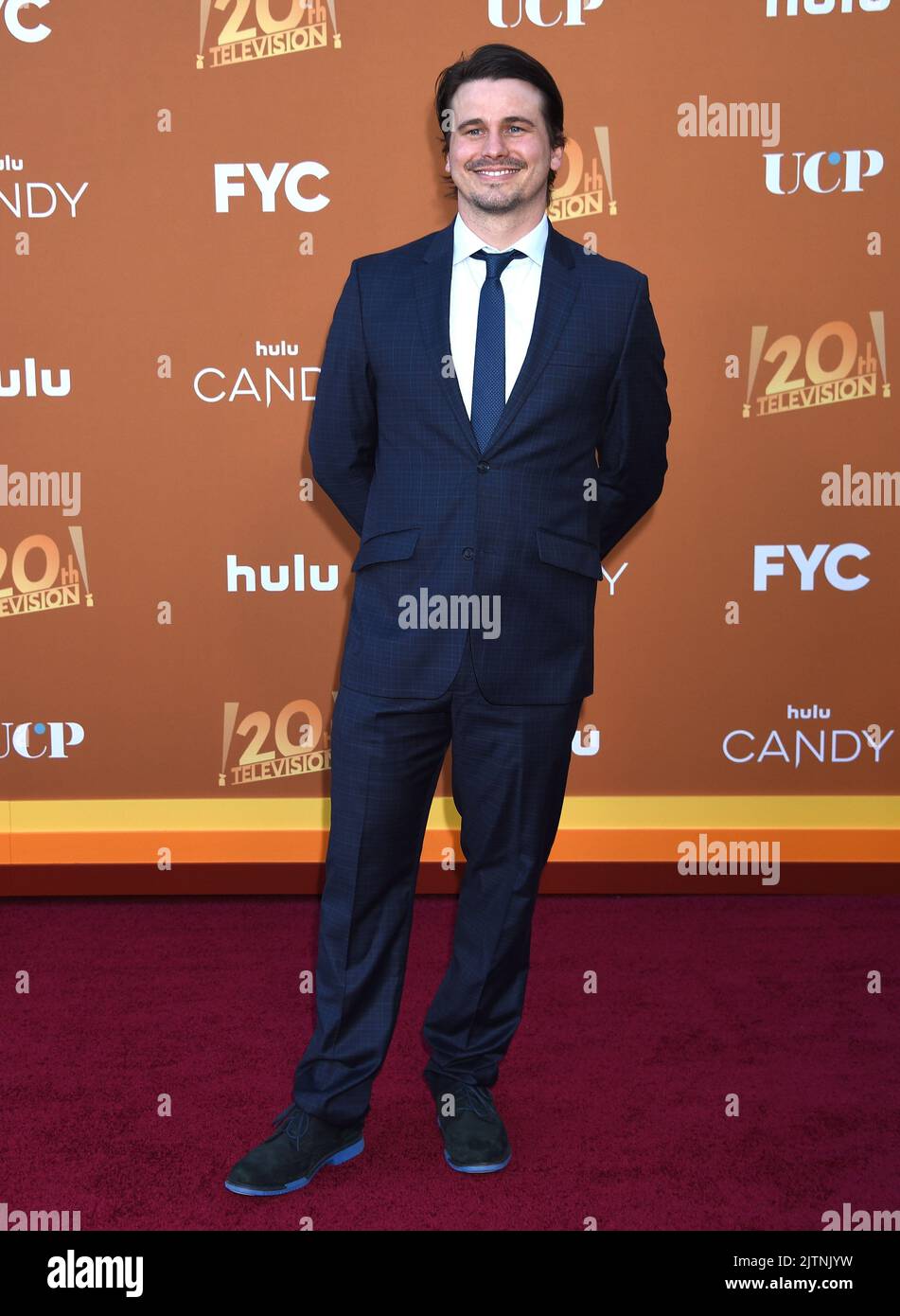 Jason Ritter arriving at Hulu's 'Candy' FYC event held at the El