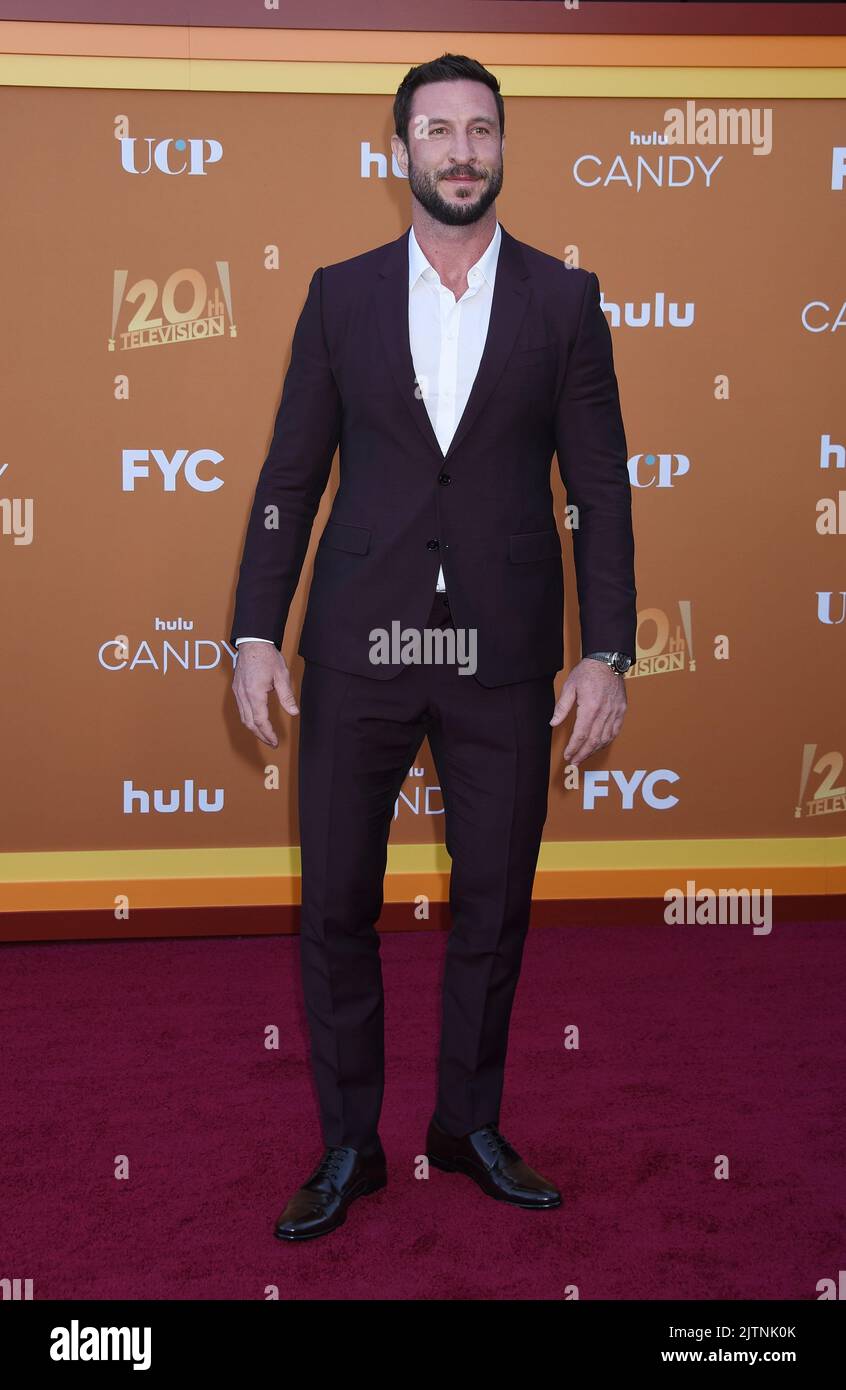 Pablo Schreiber arriving at Hulu's 'Candy' FYC event held at the El ...