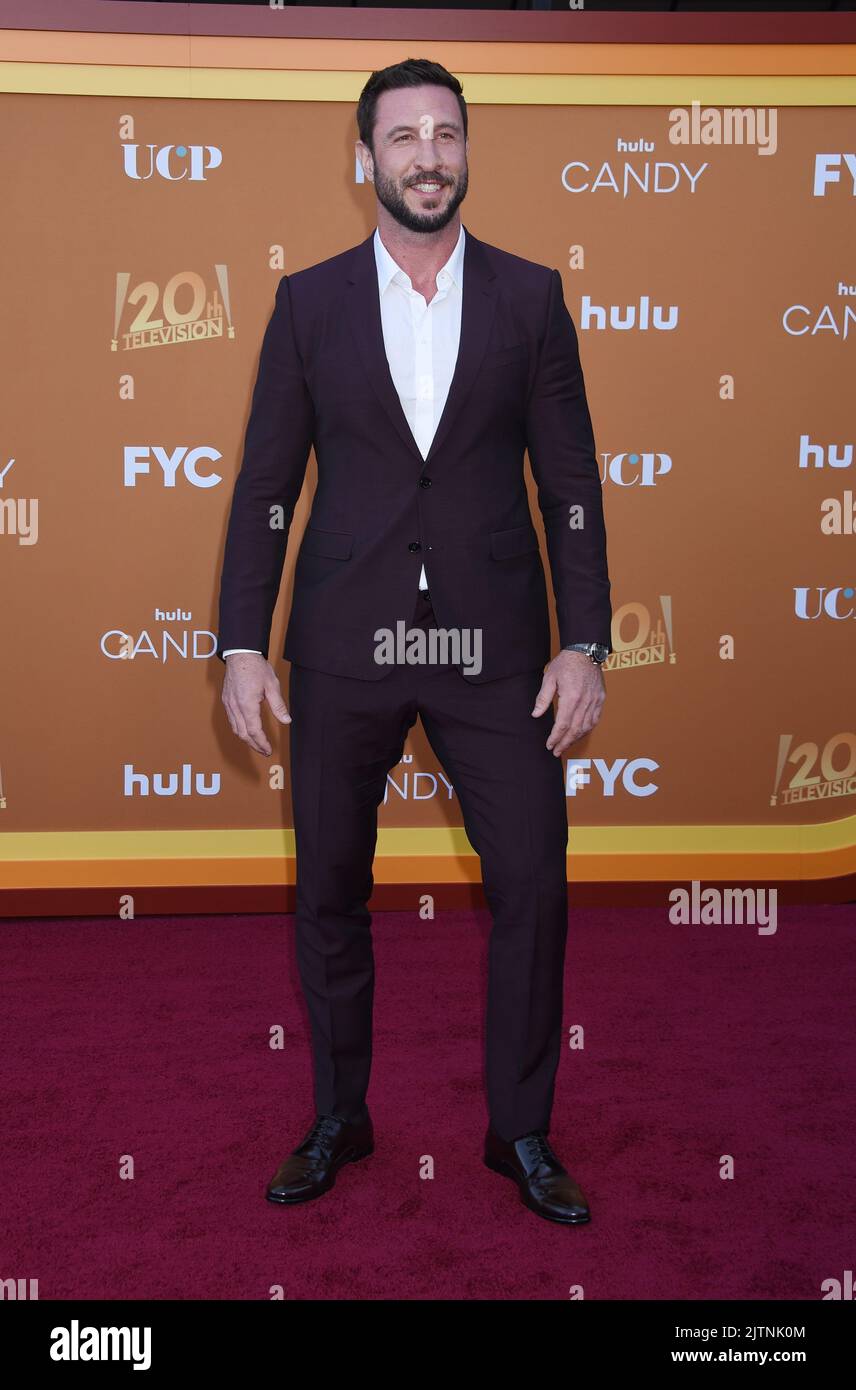 Pablo Schreiber arriving at Hulu's 'Candy' FYC event held at the El