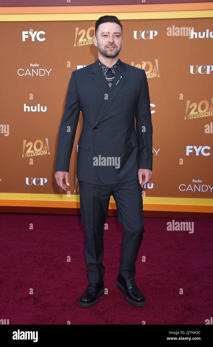 Justin Timberlake arriving at Hulu's 'Candy' FYC event held at the El Capitan Theater on May 9