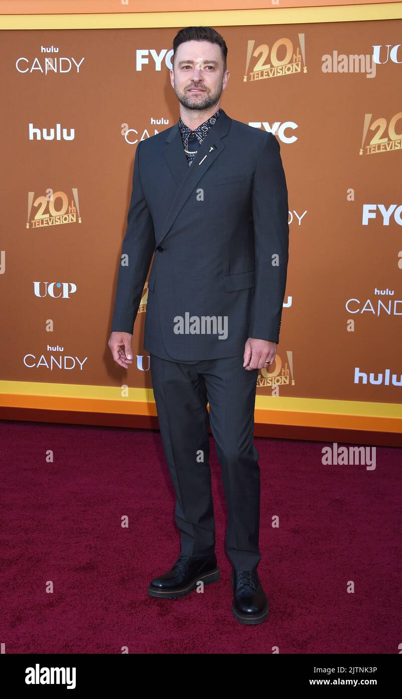Justin Timberlake arriving at Hulu's 'Candy' FYC event held at the El