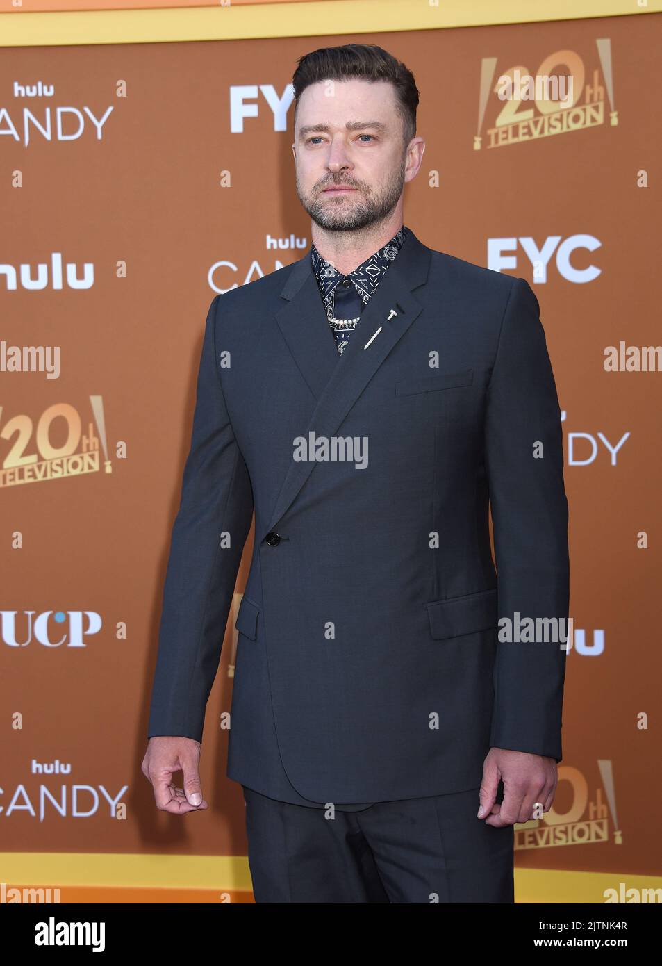 Justin Timberlake arriving at Hulu's 'Candy' FYC event held at the El