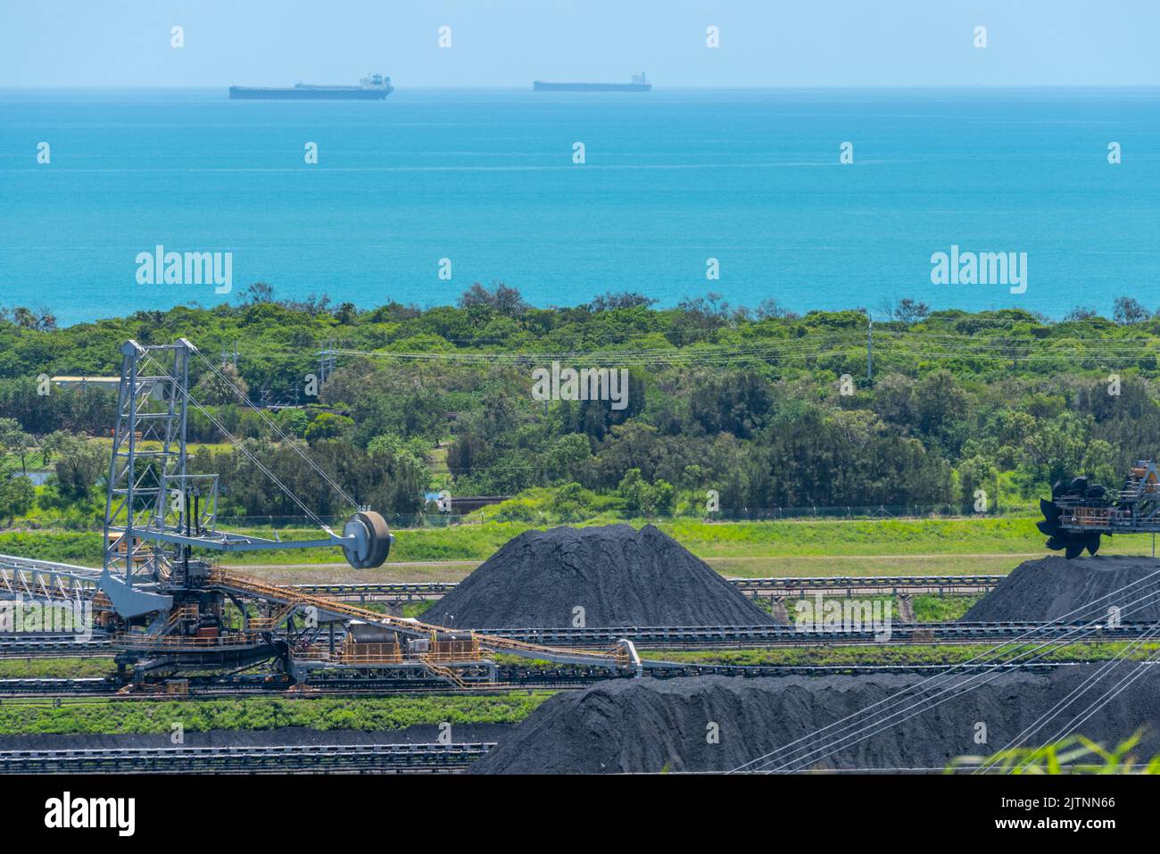 Two coal terminals at the port, Hay Point Coal Terminal (HPCT) and