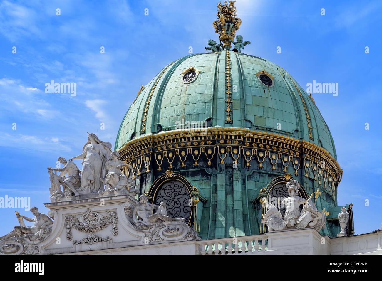 Austria St. Michael Wing of Hofburg, imperial palace of the Habsburg