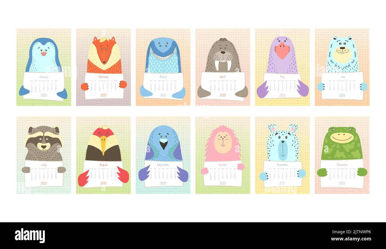 Calendar For Each Month