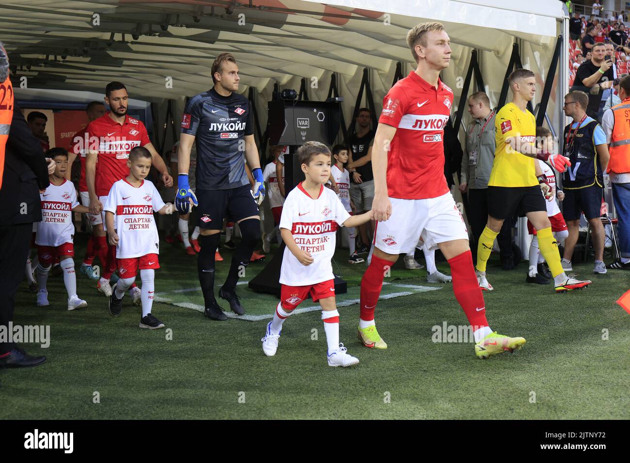 MOSCOW, RUSSIA, AUGUST 30, 2022. The 2022/2023 FONBET Russian Football