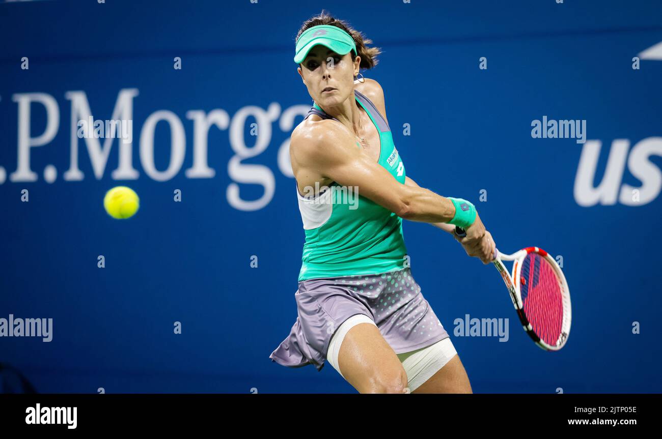 August 30, 2022, Rome, USA Alize of France in action against