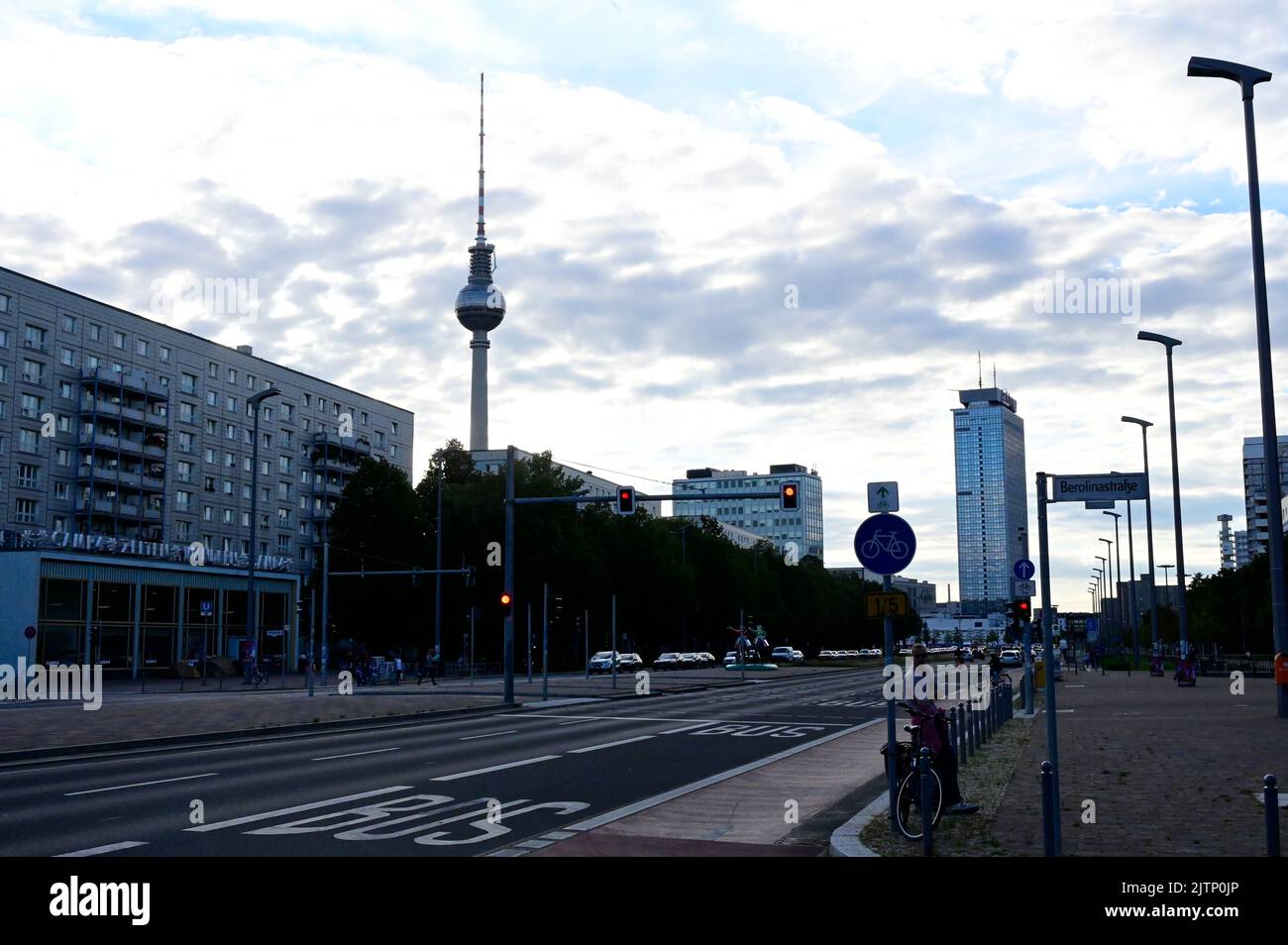 Berlin , Cafe Moskau, Karl-Marx-Allee, 29.08.2022 Stock Photo
