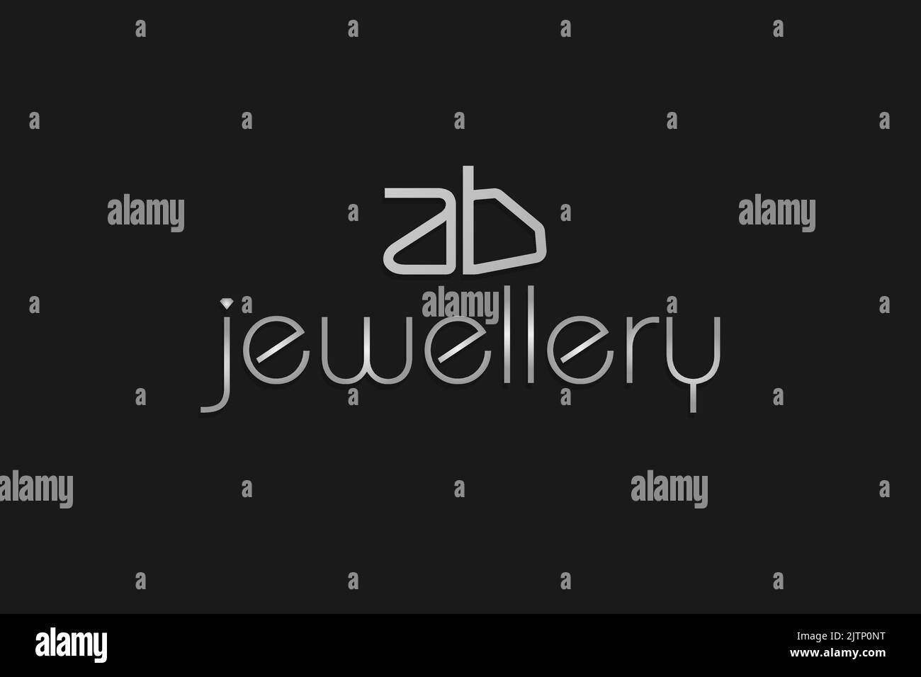 Alberta Lettering ab lettering diamond jewelery jewelry boutique store luxury logo design ...