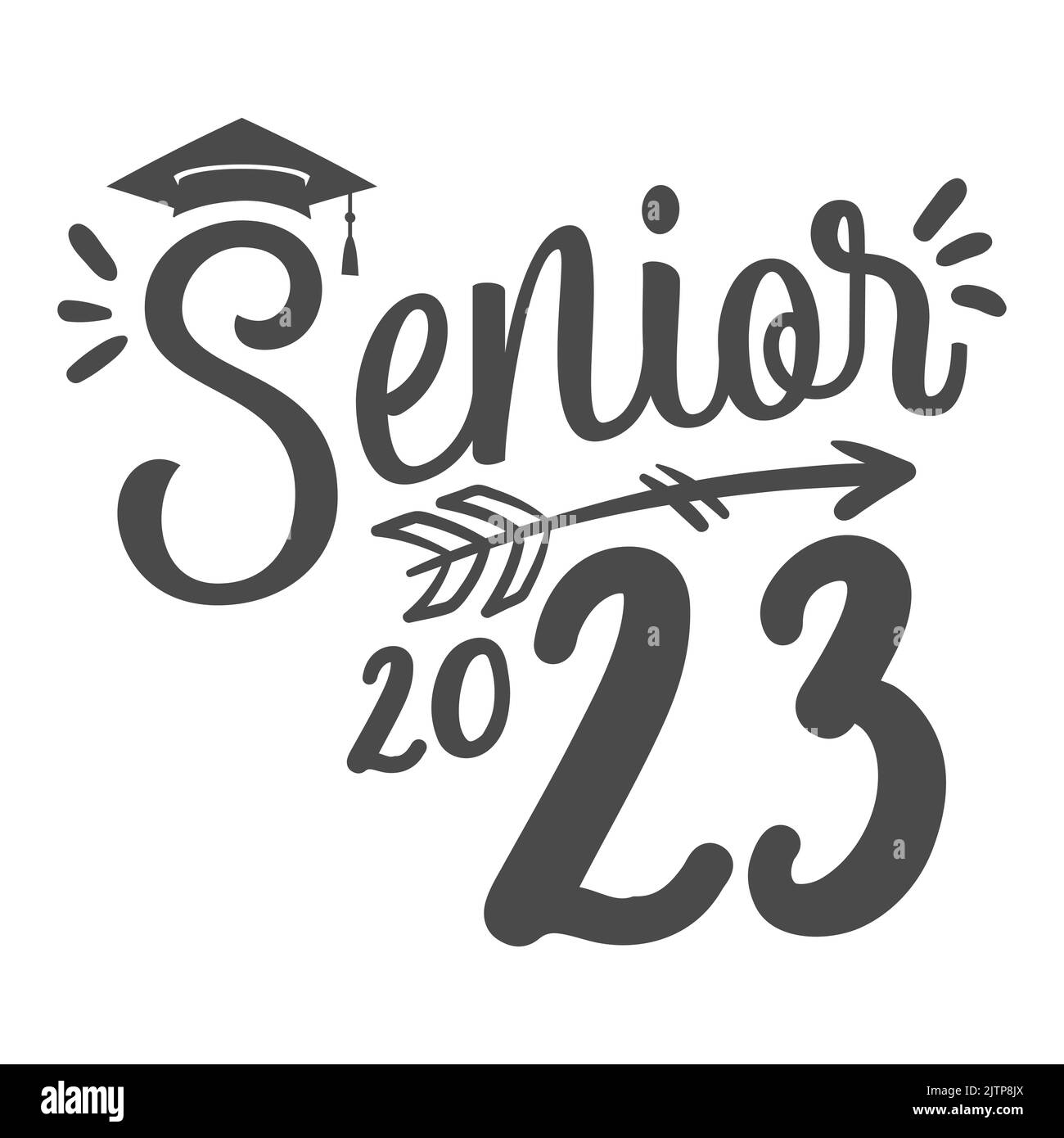 Class Of 2023 Graduation Graduating Senior Class Of 2023 Stock Vector Class Of 2023 Graduation Graduating Senior Class Of 2023 Stock Vector