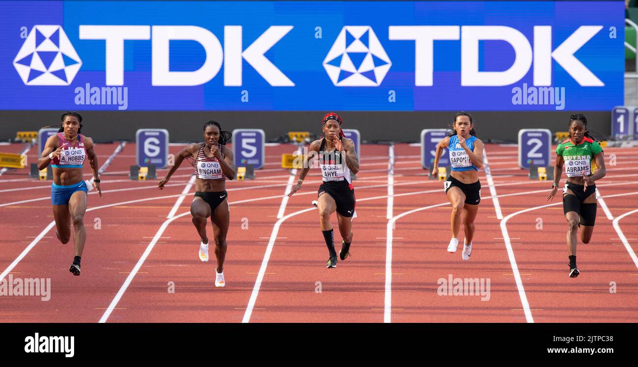 Jasmine Bingham Aleia Hobbs, Khamica Bingham, Michelle-Lee Ahye, Zarinae Sapong