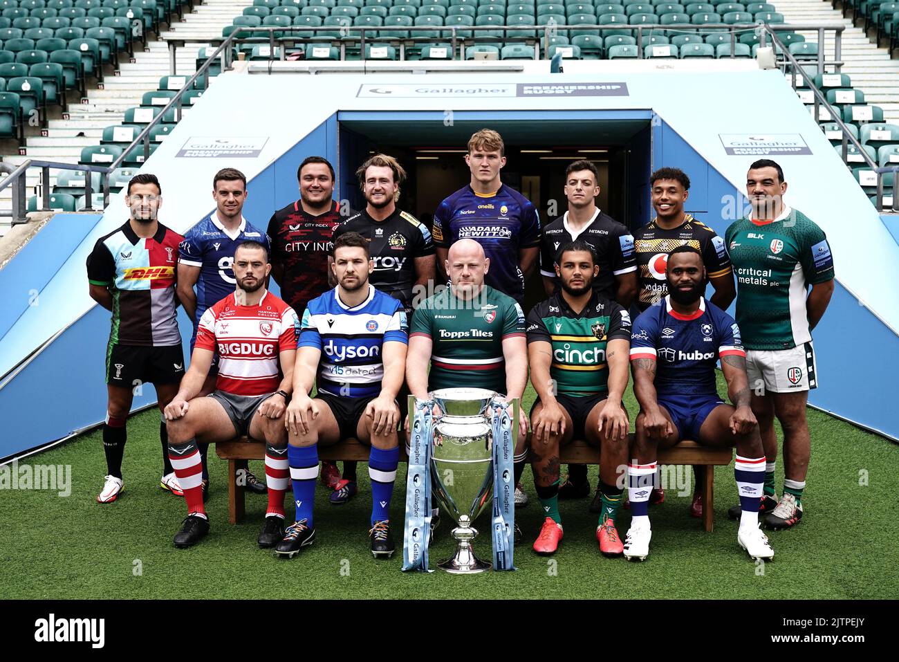 Gallagher premiership 2022 23 season launch twickenham stadium hires stock photography and