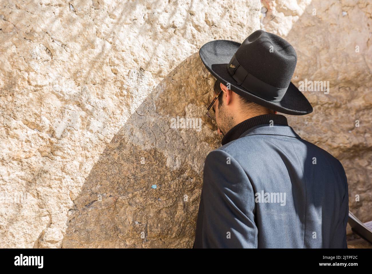 Berg Zion und Klagemauer in Jerusalem Israel Stock Photo