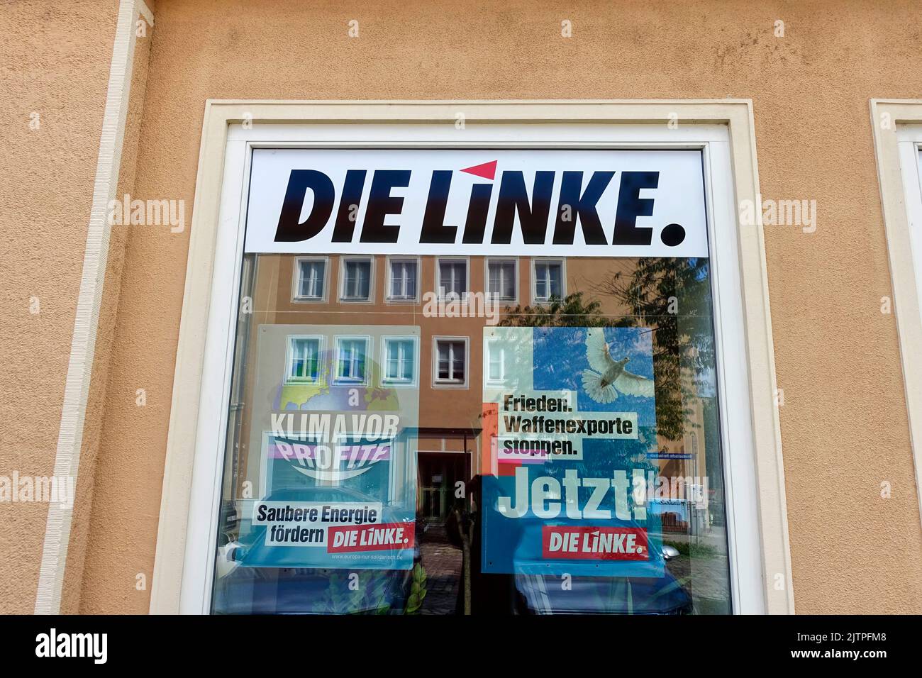Office of Die Linke, The Left, Brandenburg an der Havel, Germany Stock Photo