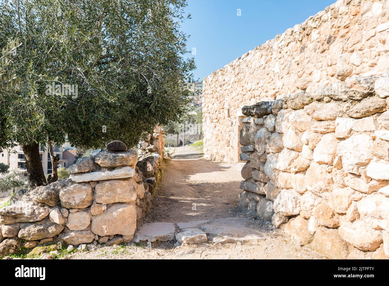 Biblisches Dorf Nazareth Israel Stock Photo - Alamy