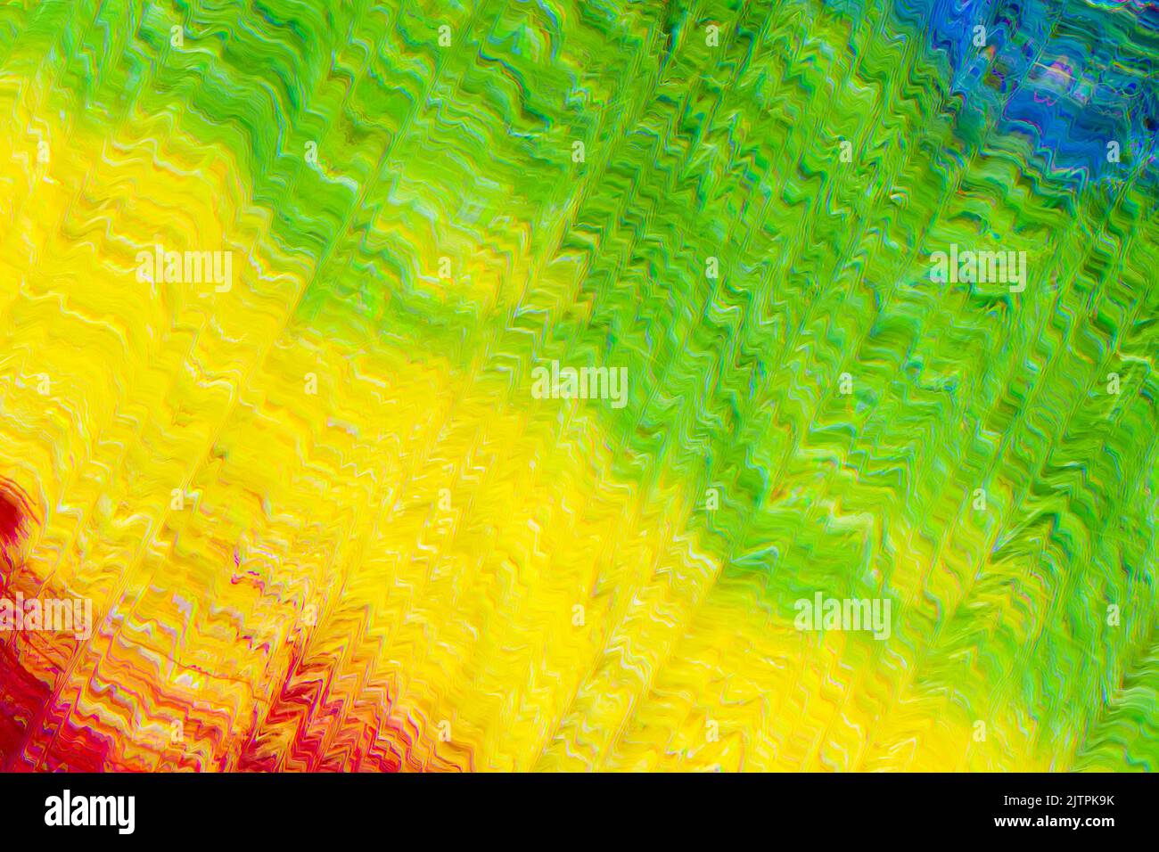 screen glitch transmission error multicolor Stock Photo